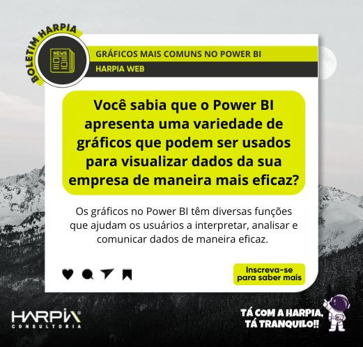 Gráficos mais Comuns no Microsoft Power BI